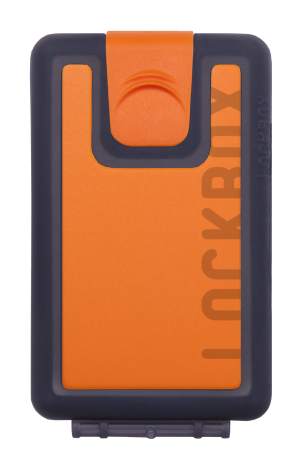 Lockbox BS Color Shells negra naranja