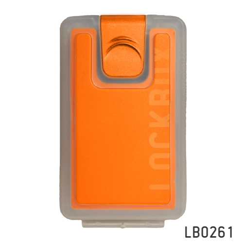 Lockbox Transp-Naranjas