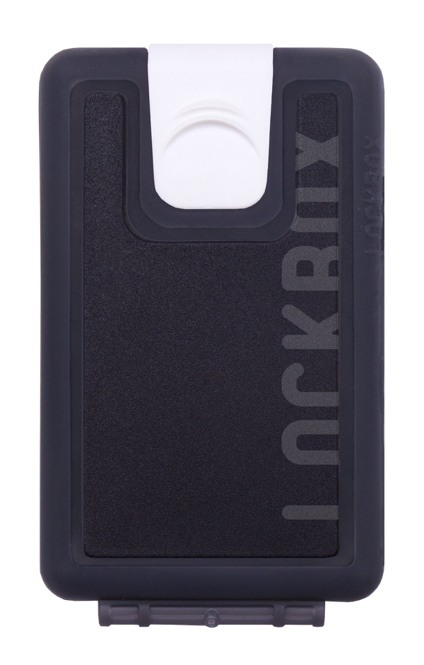 Lockbox BS Black Shells clip blanco