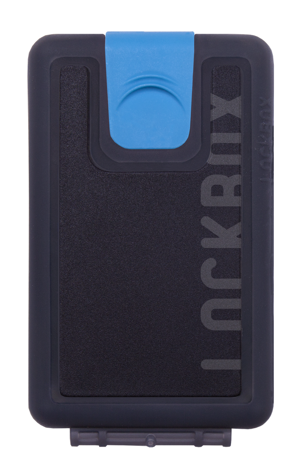 Lockbox BS Black Shells clip azul
