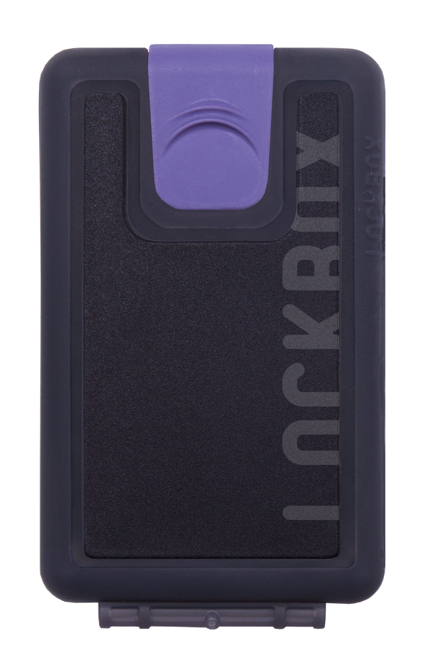 Lockbox BS Black Shells clip lila