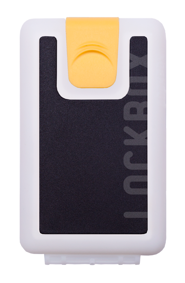 Lockbox WS Black Shells clip amarillo