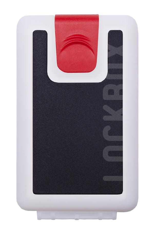 Lockbox WS Black Shells clip rojo