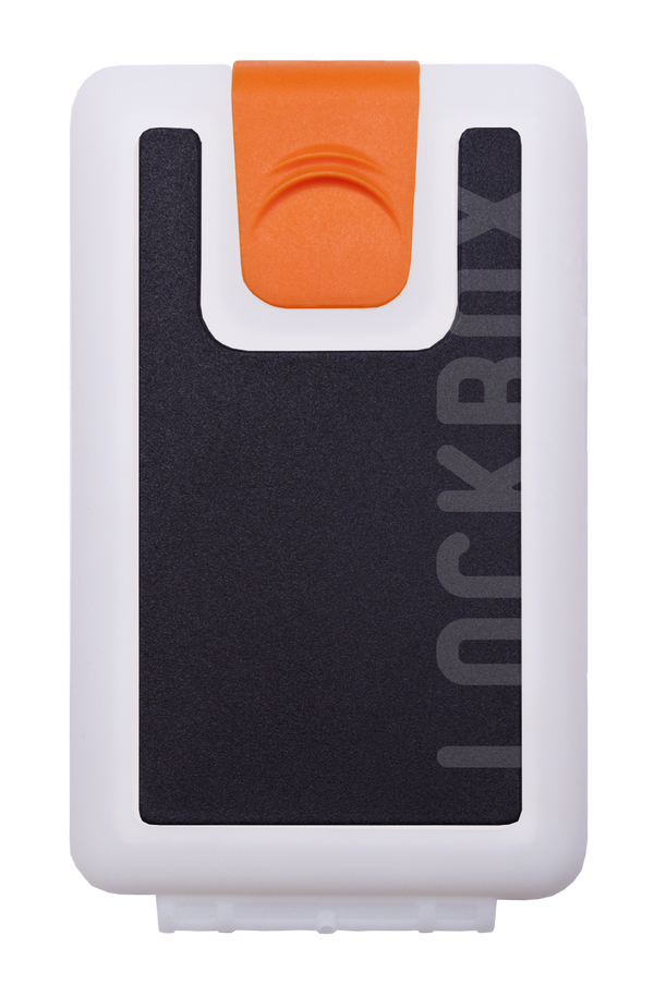 Lockbox WS Black Shells clip naranja