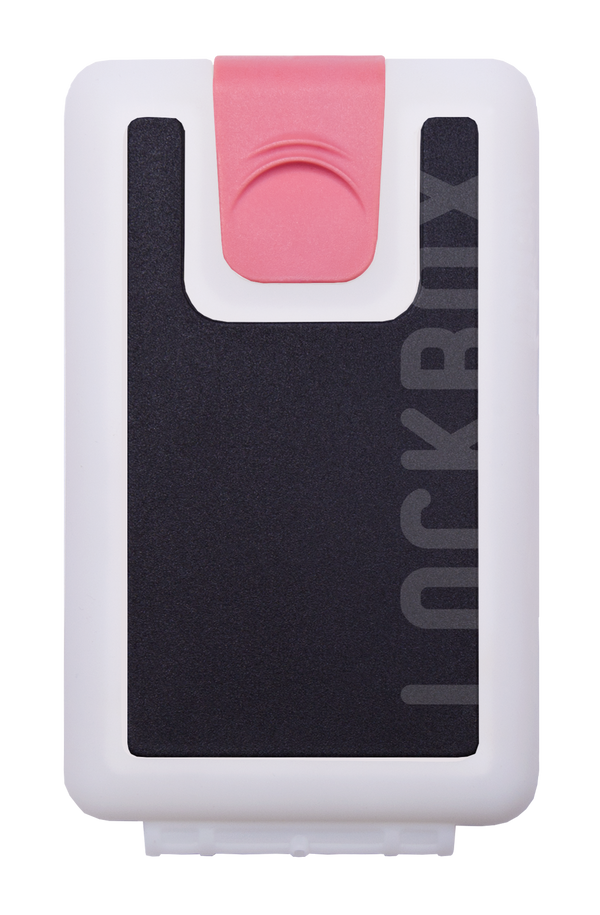 Lockbox WS Black Shells clip rosa