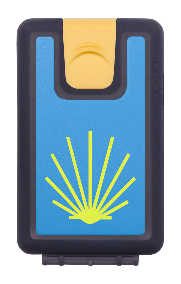 Lockbox Peregrina Camino Santiago Concha Hito