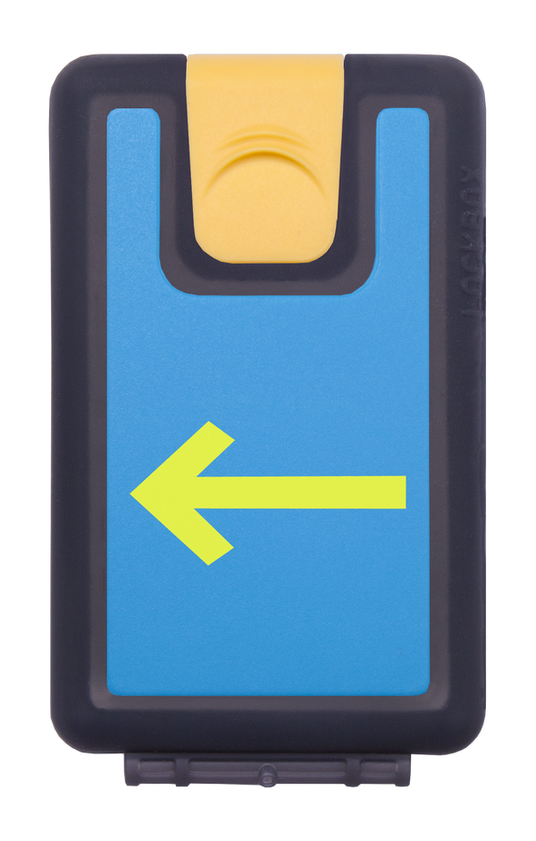 Lockbox Peregrina Camino Santiago Flecha Hito