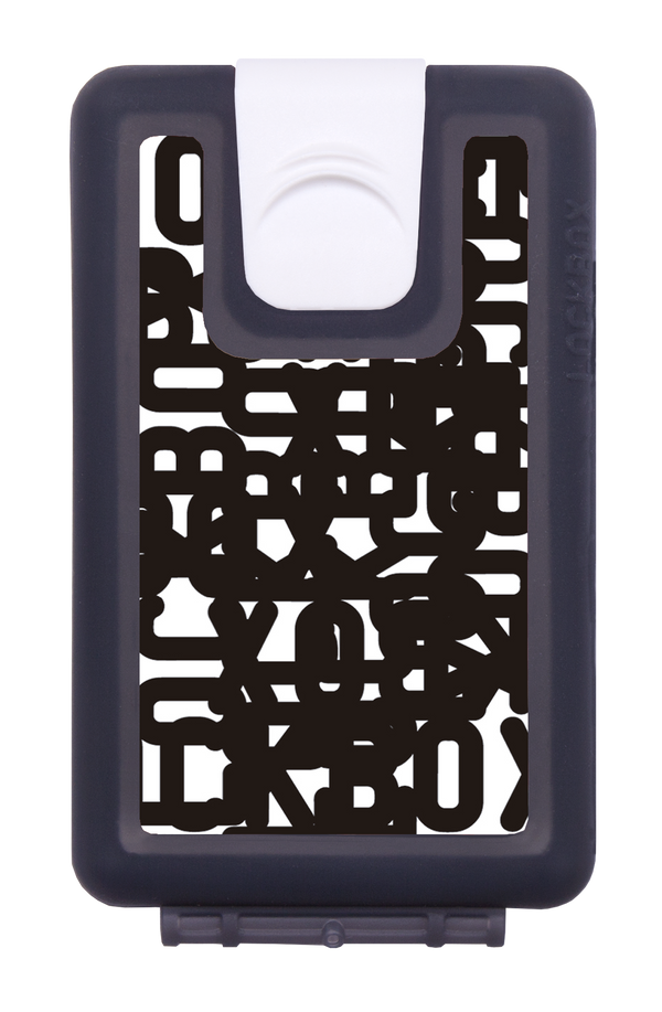 Lockbox Vinilo Logo N&B