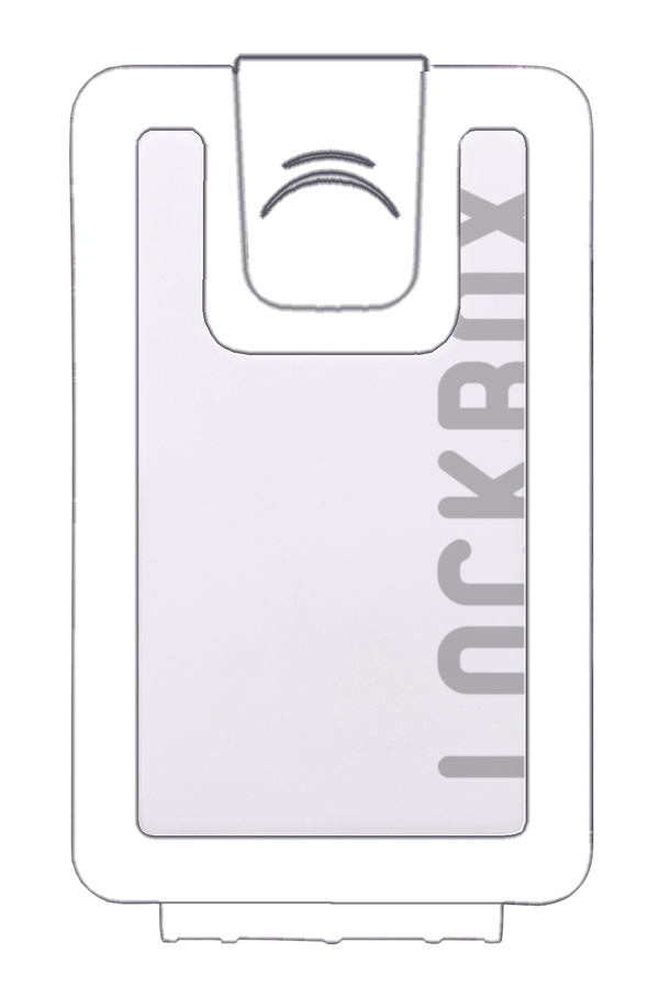 Carcasa Blanca Lockbox