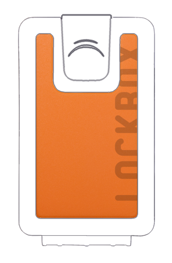 Carcasa Naranja Lockbox