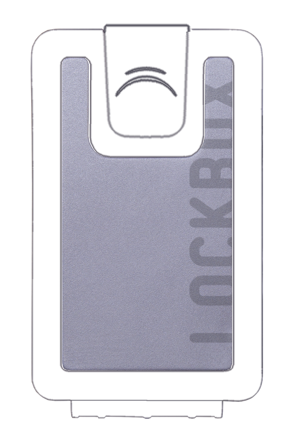 Carcasa Plateada Lockbox